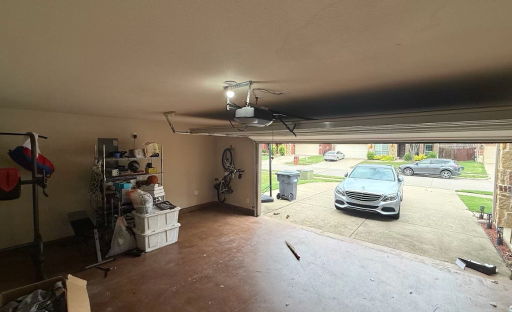 After — organized garage